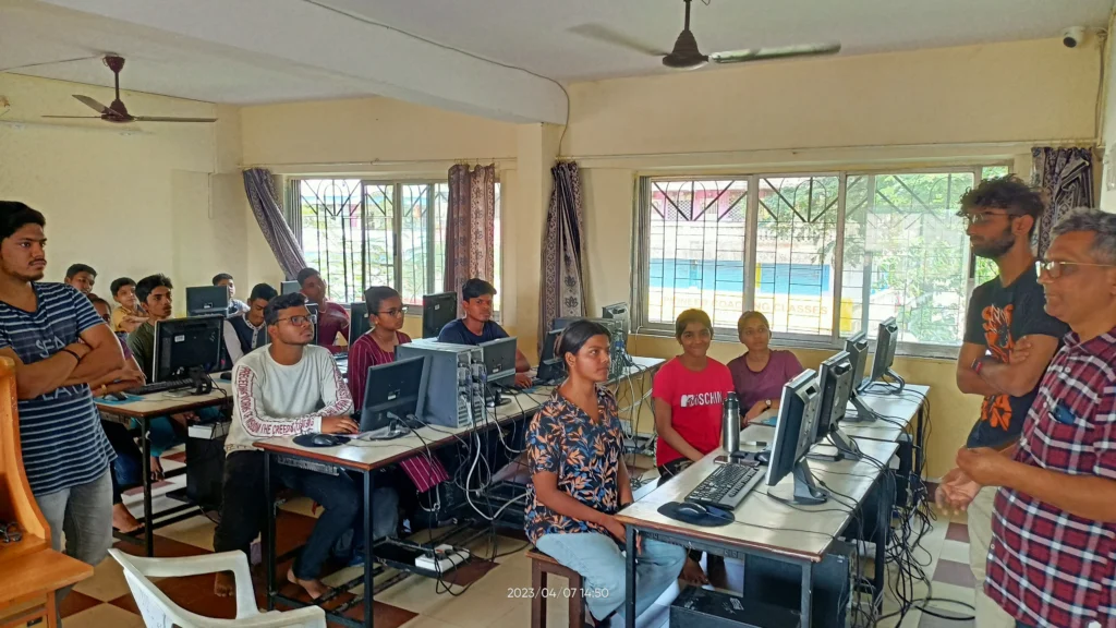 Learn From Peers Providing training to students who will train the Nashik batch